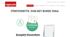 Desktop Screenshot of morups.se