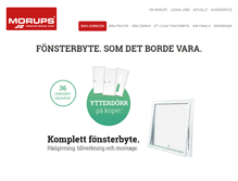 Tablet Screenshot of morups.se